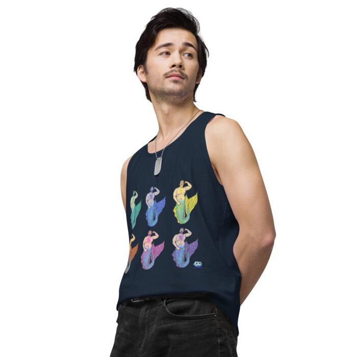 Men’s premium tank top - MerCub Multi - Image 19