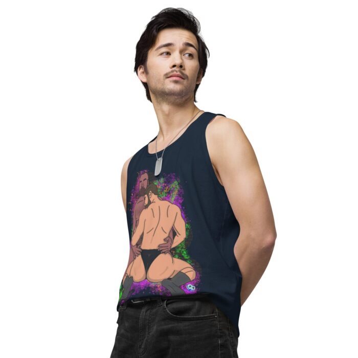 Men’s premium tank top - Mesh - Image 20
