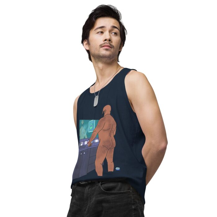 Men’s premium tank top - Morning Routine - Image 20