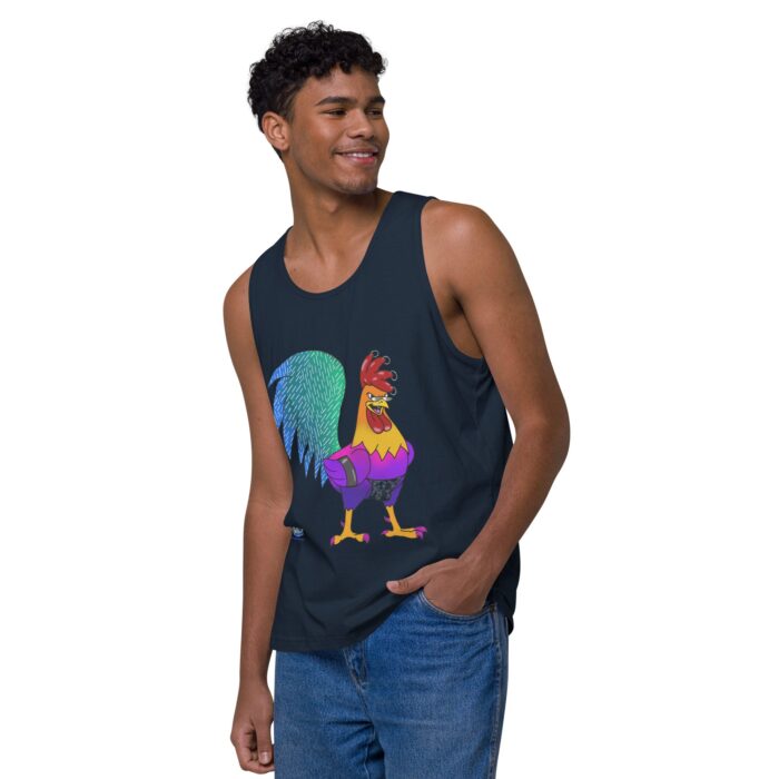 Men’s premium tank top - Pecker - Image 16