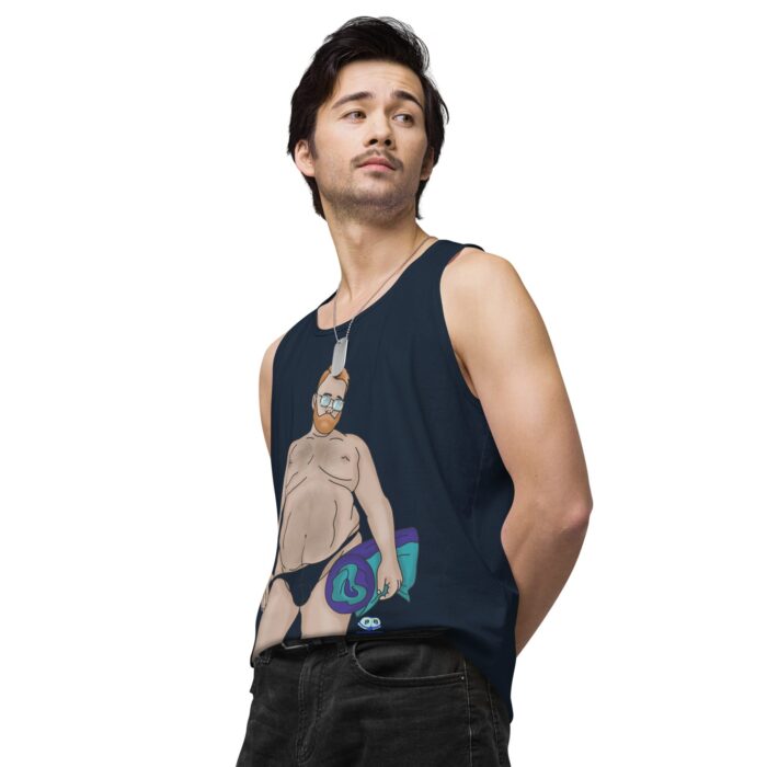 Men’s premium tank top - Ready for the Pool - Image 20
