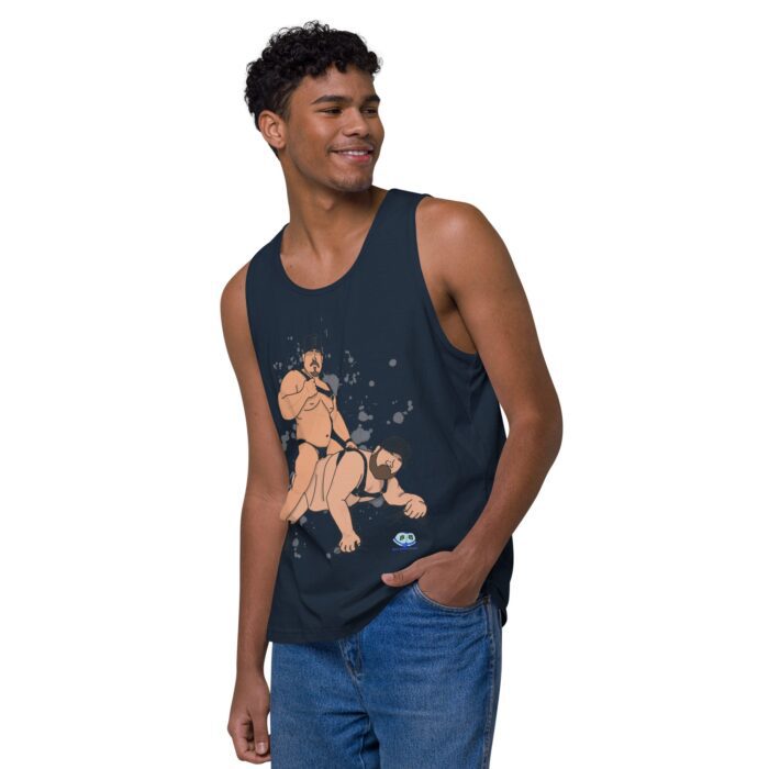 Men’s premium tank top - Ride 'Em - Image 16