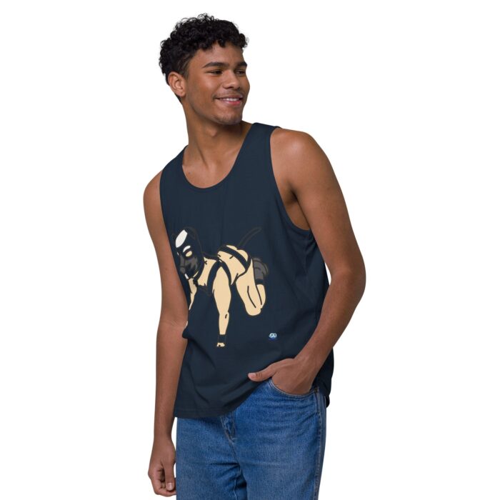 Men’s premium tank top - Pup Play - Image 16