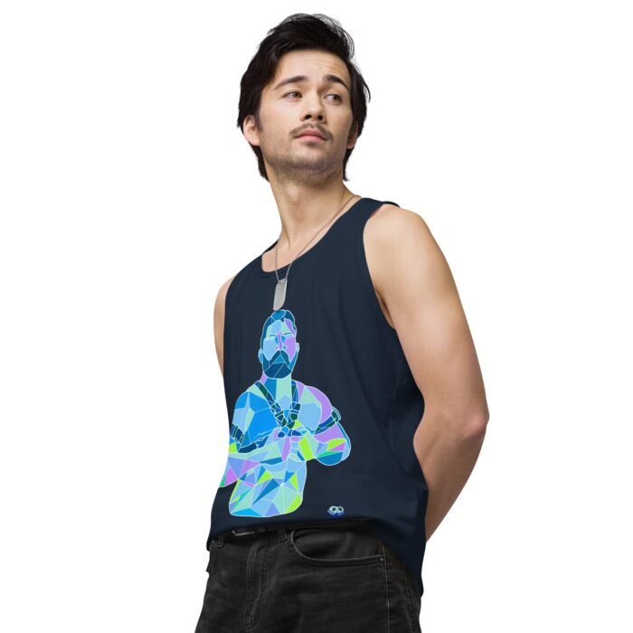 Men’s premium tank top - Shattered - Image 19