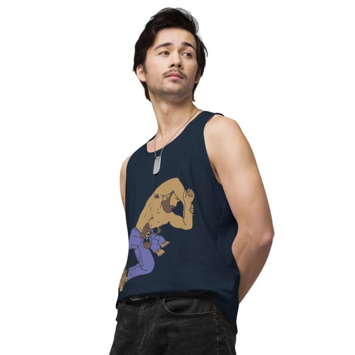 Men’s premium tank top - Teddy Bear Snuggles - Image 20