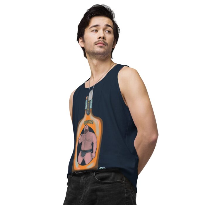 Men’s premium tank top - Two Fingers - Image 19
