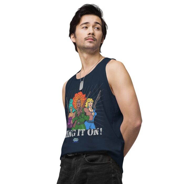 Men’s premium tank top - War on Drag - Image 19
