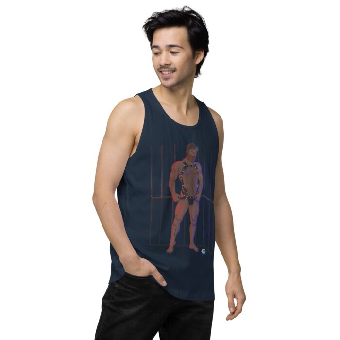 Men’s premium tank top - Busted - Image 19