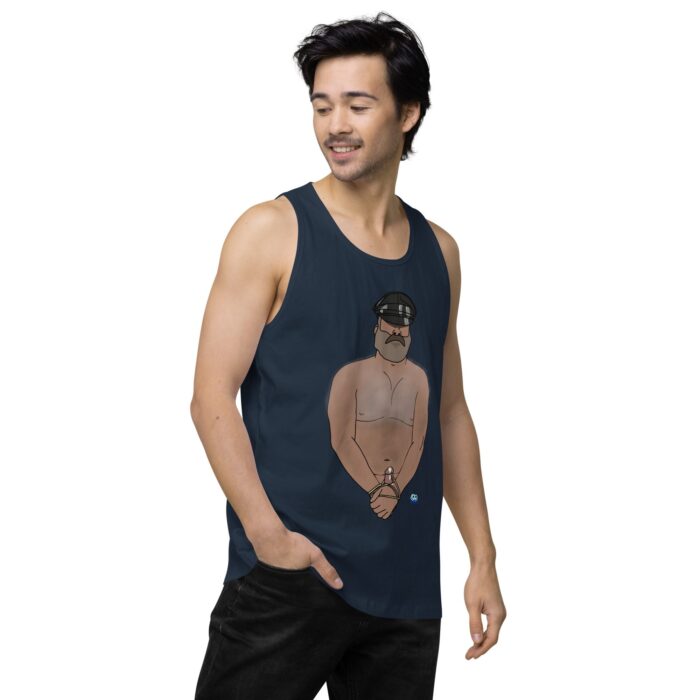 Men’s premium tank top - Hairy Daddy - Image 19