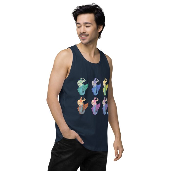 Men’s premium tank top - MerCub Multi - Image 18