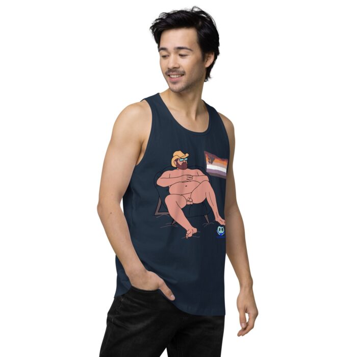 Men’s premium tank top - Beach Day - Image 13