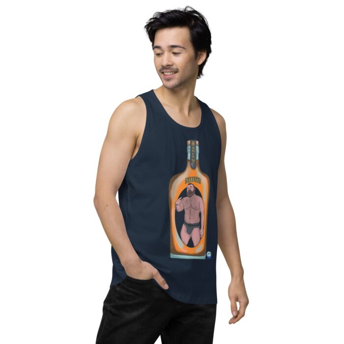 Men’s premium tank top - Two Fingers - Image 18