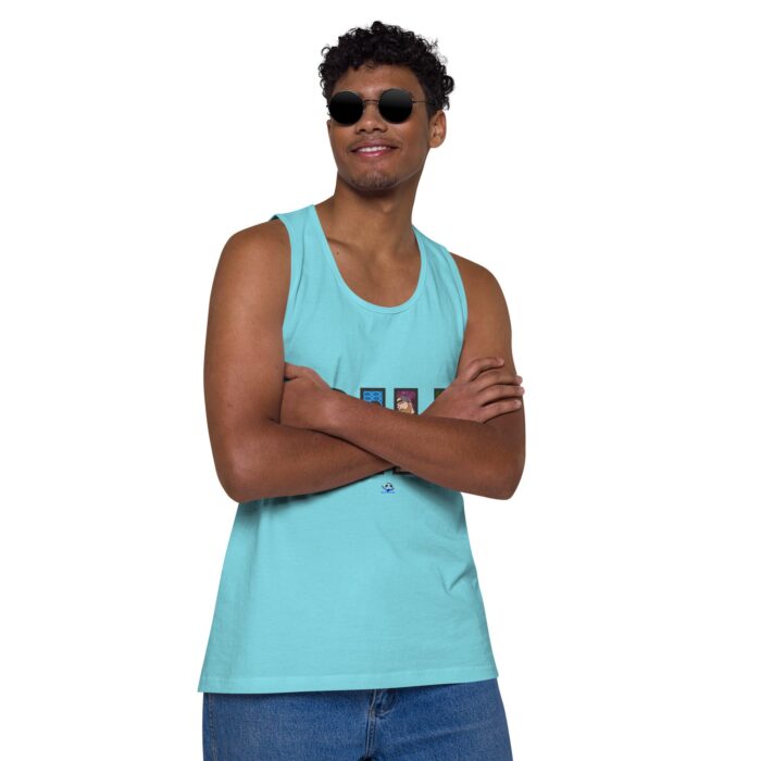 Men’s premium tank top - DILF Cutout - Image 42