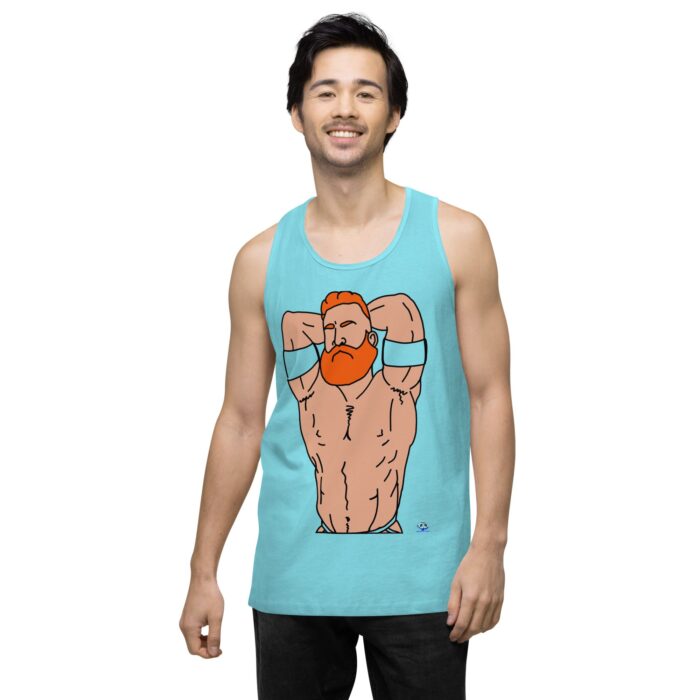 Men’s premium tank top - Ginger Pits - Image 52