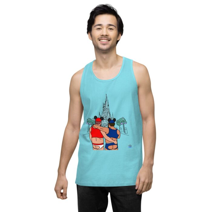 Men’s premium tank top - Main Street PG-13 - Image 53
