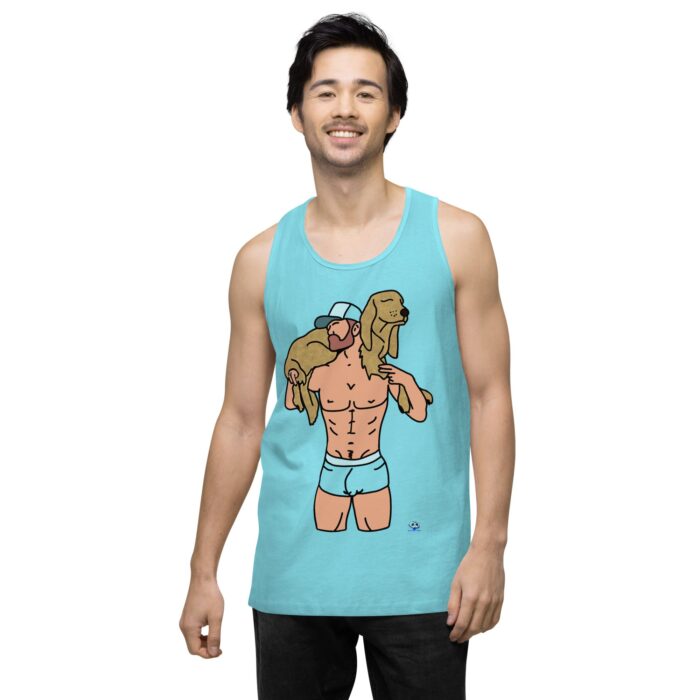 Men’s premium tank top - Man's Best Friend - Image 52
