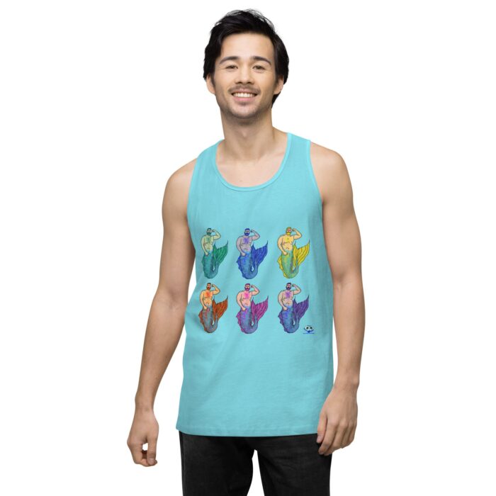Men’s premium tank top - MerCub Multi - Image 52