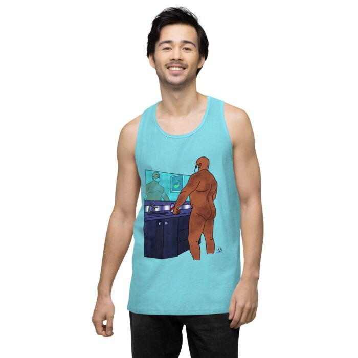 Men’s premium tank top - Morning Routine - Image 52