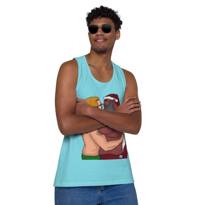 Men’s premium tank top - Mr & Mr Clause - Image 42