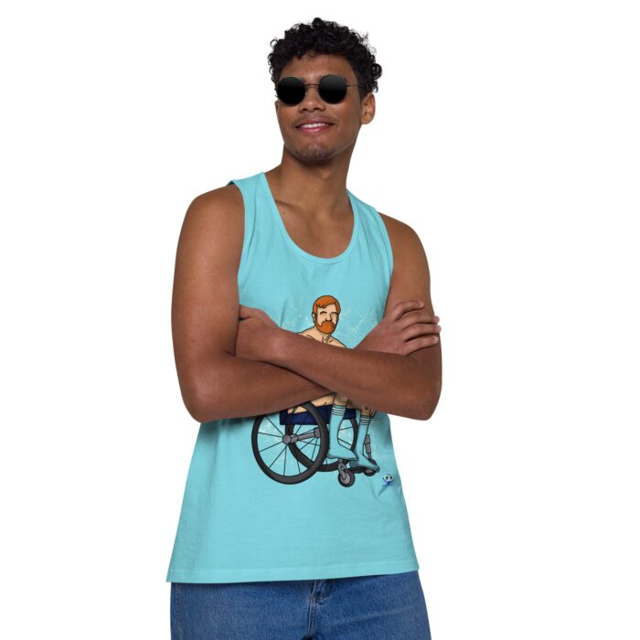 Men’s premium tank top - Rolling Heat - Image 42