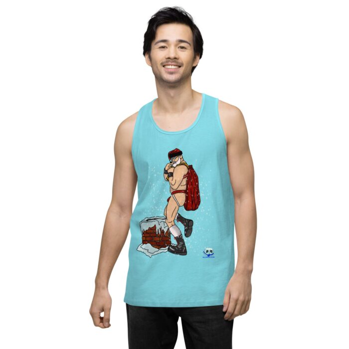 Men’s premium tank top - Santa's Sack