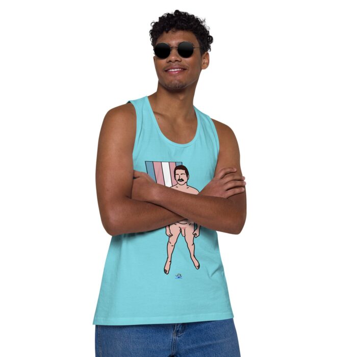 Men’s premium tank top - Scars - Image 43
