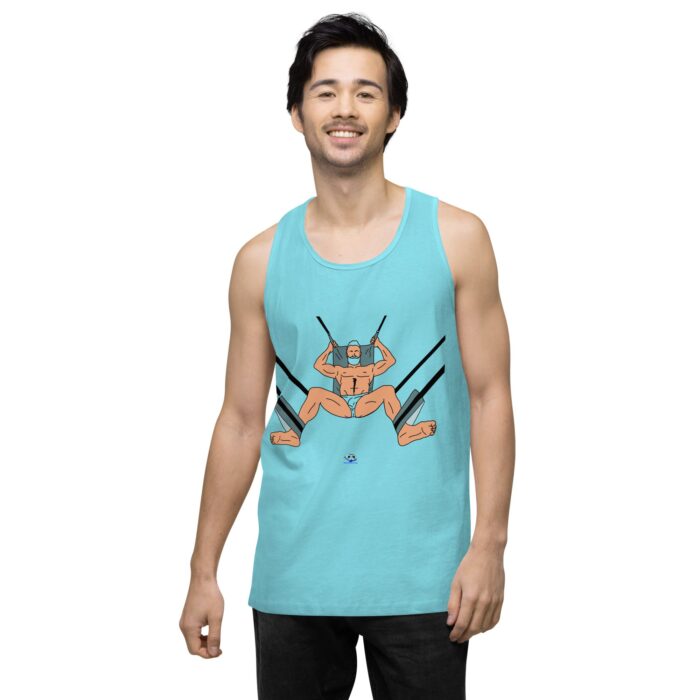 Men’s premium tank top - Sling Set - Image 52
