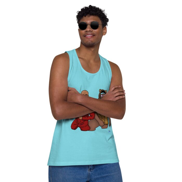 Men’s premium tank top - Sleepover - Image 42
