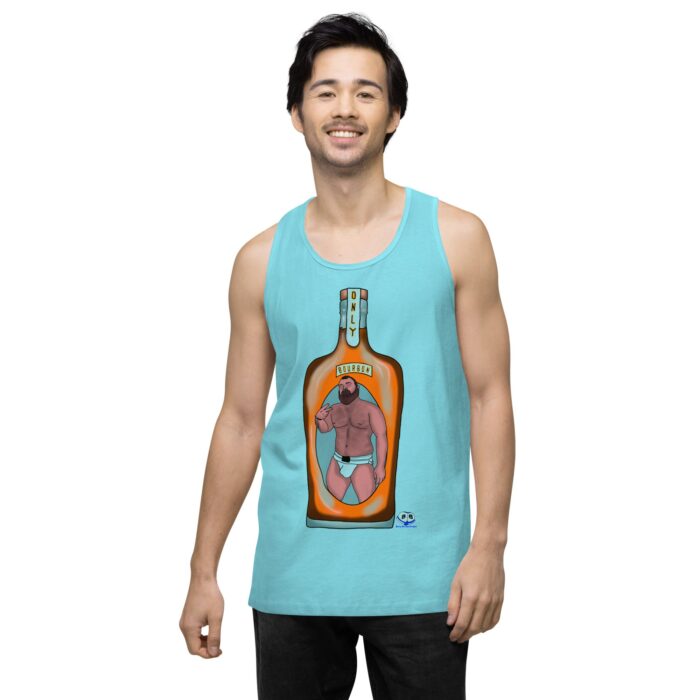 Men’s premium tank top - Two Fingers - Image 52