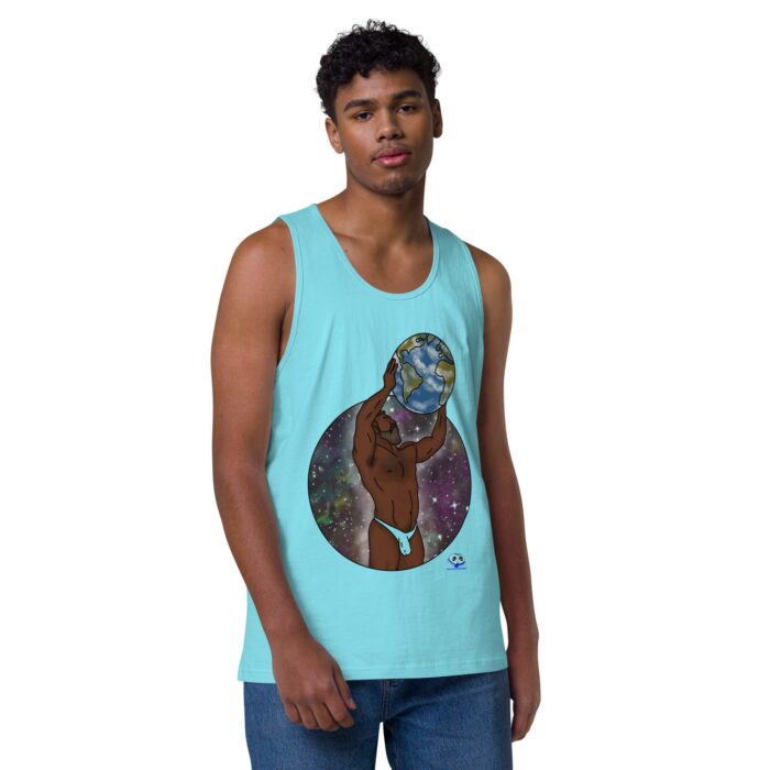 Men’s premium tank top - Atlas