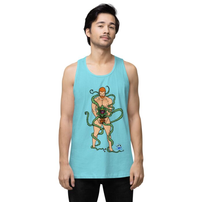 Men’s premium tank top - Feed Me - Image 51