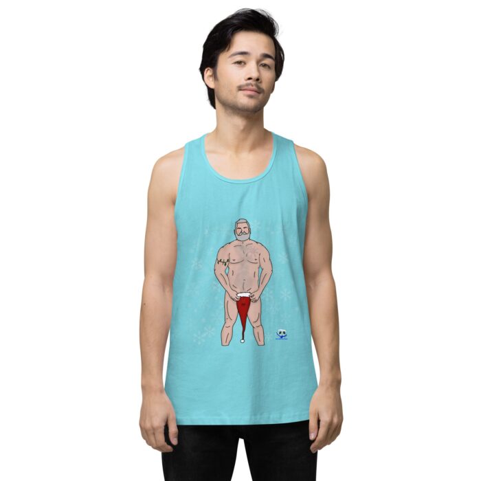 Men’s premium tank top - Frosted - Image 51