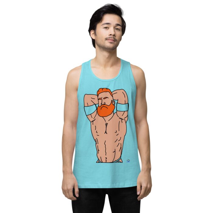Men’s premium tank top - Ginger Pits - Image 51