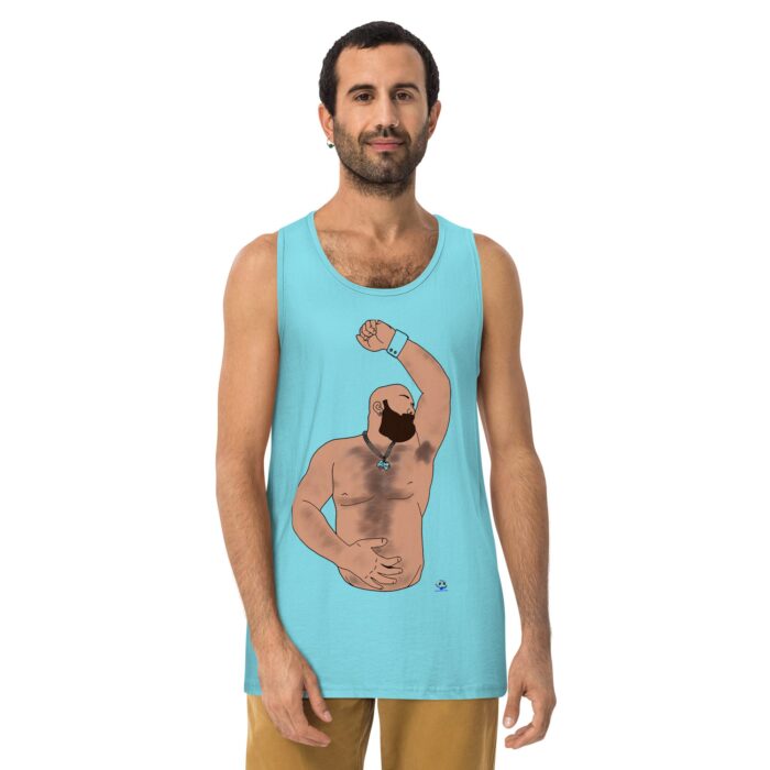 Men’s premium tank top - Hairy Pits