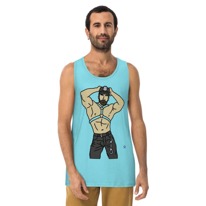 Men’s premium tank top - Handcuffs - Image 21
