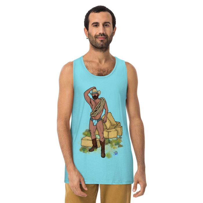 Men’s premium tank top - Hay Dude! - Image 21