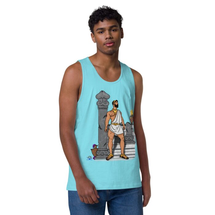 Men’s premium tank top - Hunkules - Image 41