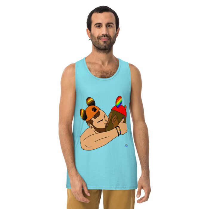 Men’s premium tank top - Magical Kiss - Image 22