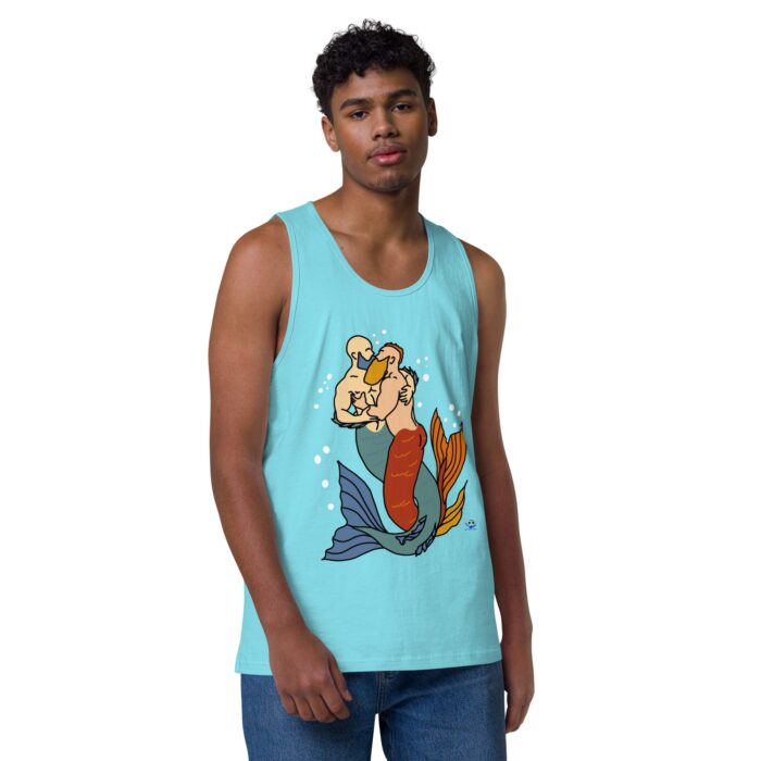 Men’s premium tank top - MerMen - Image 41