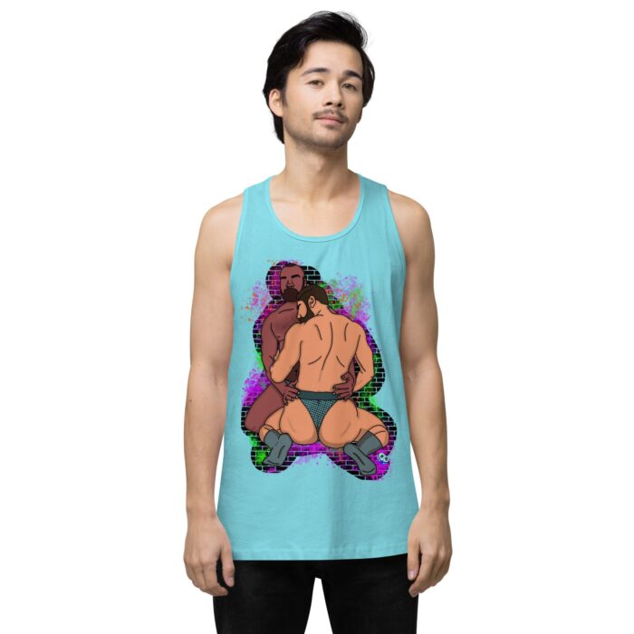 Men’s premium tank top - Mesh - Image 52
