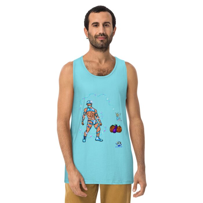 Men’s premium tank top - Midnight - Image 21