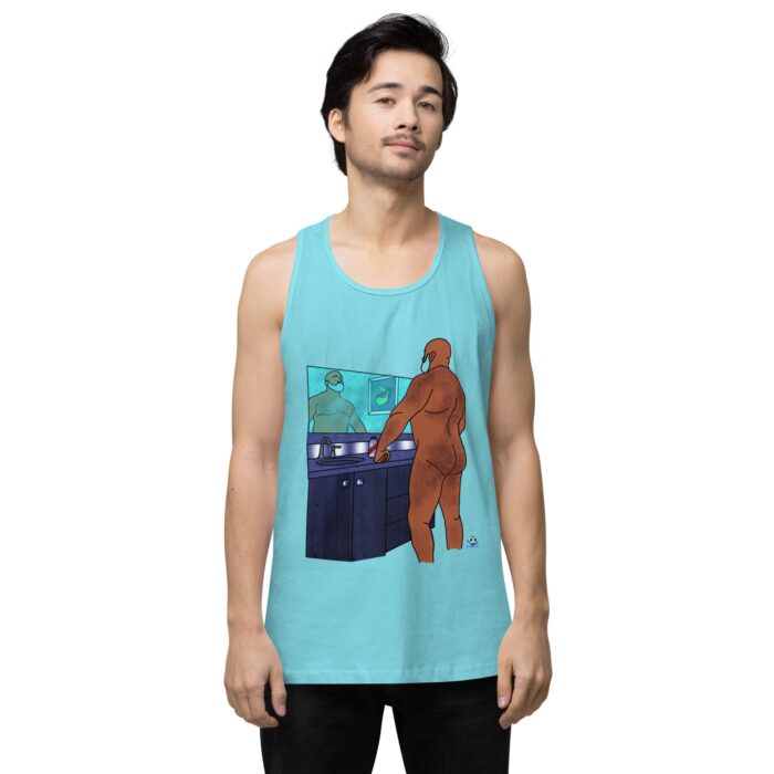 Men’s premium tank top - Morning Routine - Image 51
