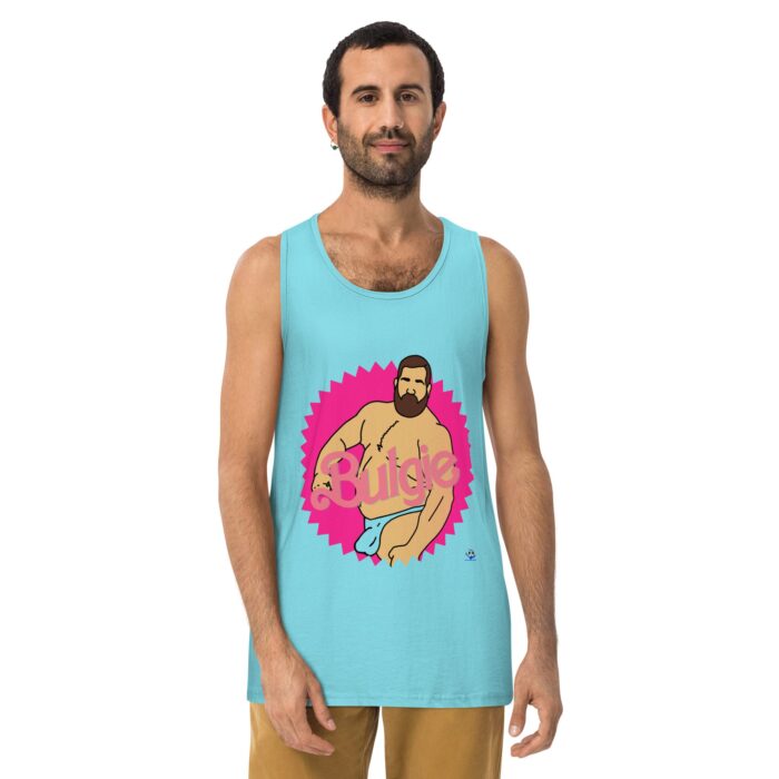 Men’s premium tank top - Bulgie Light - Image 21