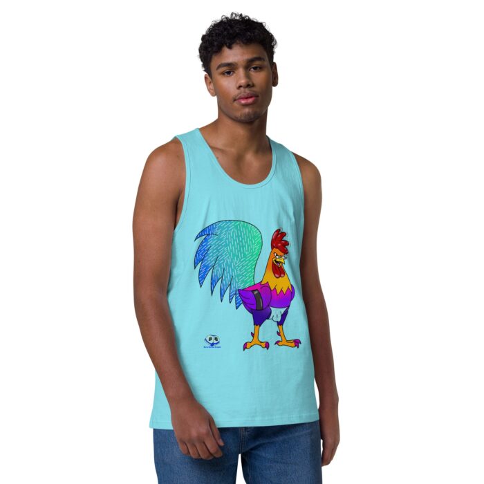 Men’s premium tank top - Pecker - Image 41