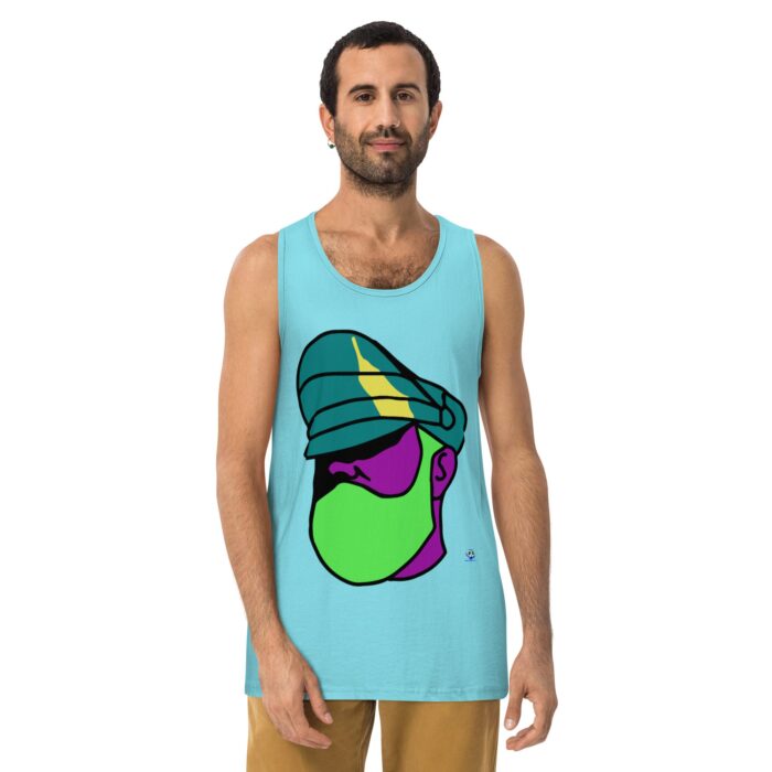 Men’s premium tank top - Pop Art Daddy - Image 21