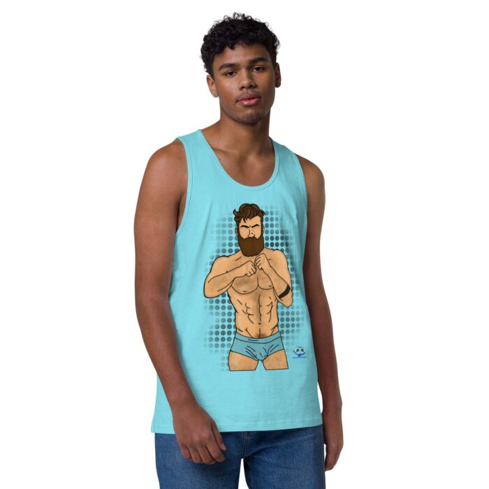 Men’s premium tank top - Put Up Your Dukes - Image 41