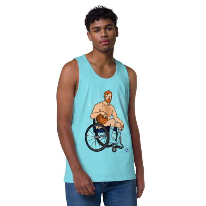 Men’s premium tank top - Rolling Heat - Image 41