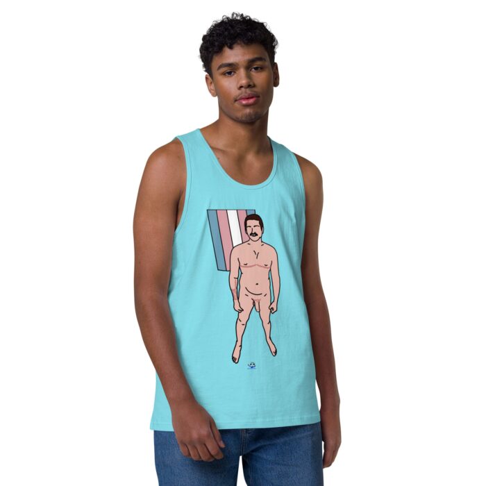 Men’s premium tank top - Scars - Image 42