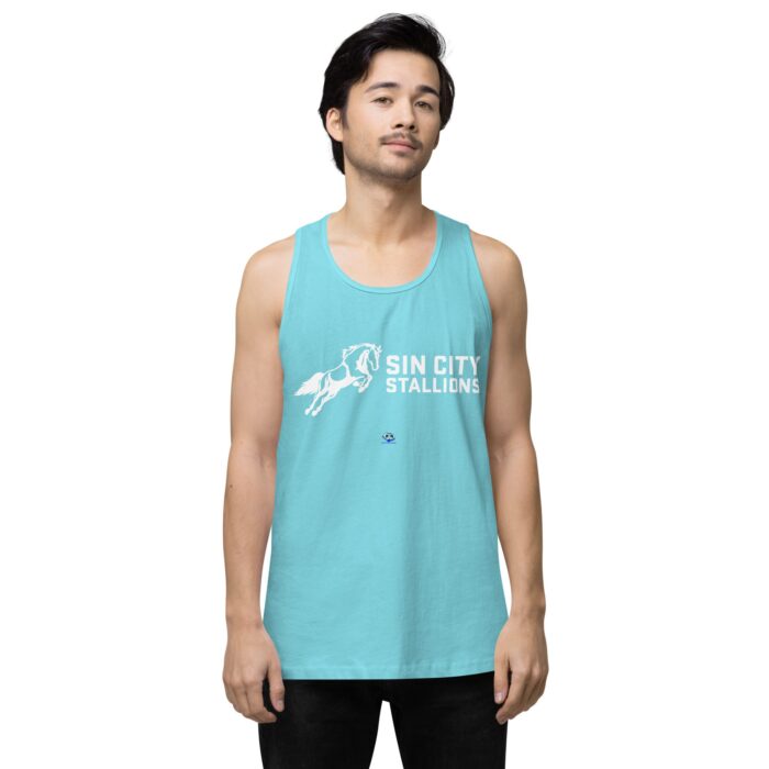 Men’s premium tank top - Sin City Stallions - Image 51
