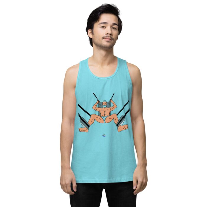 Men’s premium tank top - Sling Set - Image 51